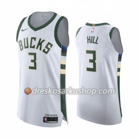 Muški NBA Dres Milwaukee Bucks George Hill 3 Nike 2019-20 Association Edition Swingman